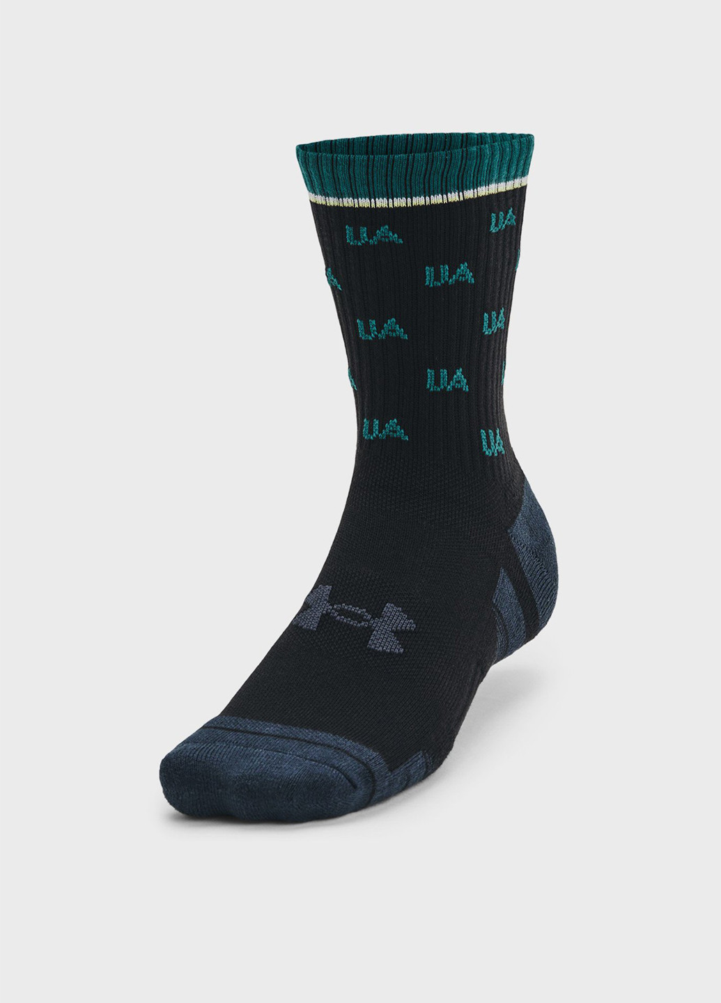 Чёрные носки (2 пары) Under Armour логотипы (315696951)