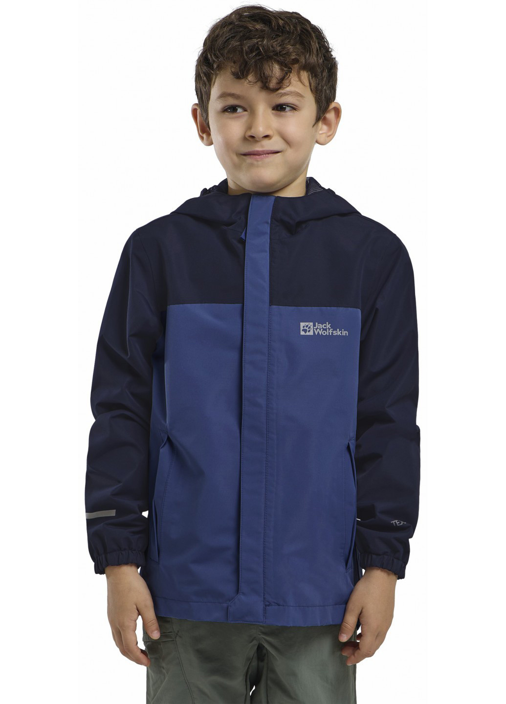 Темно-синя демісезонна вітровка Jack Wolfskin TUCAN JACKET K