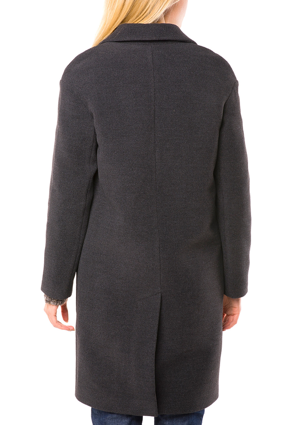 Черное демисезонное Пальто MR 520