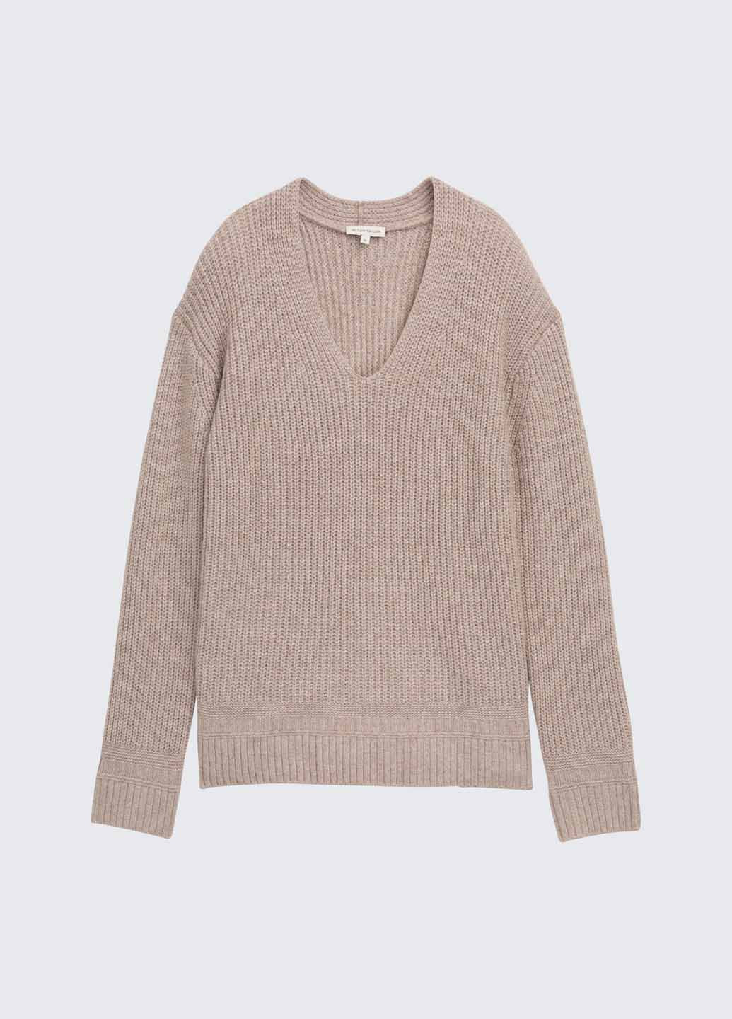 Темно-бежевий демісезонний пуловер пуловер Tom Tailor