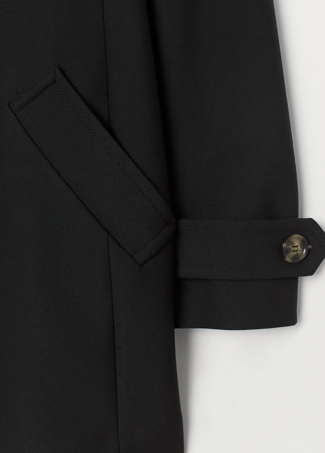 Чорне демісезонне Пальто H&M