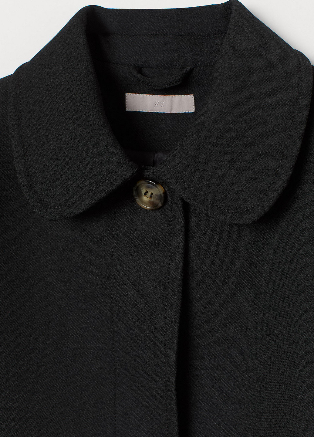 Чорне демісезонне Пальто H&M