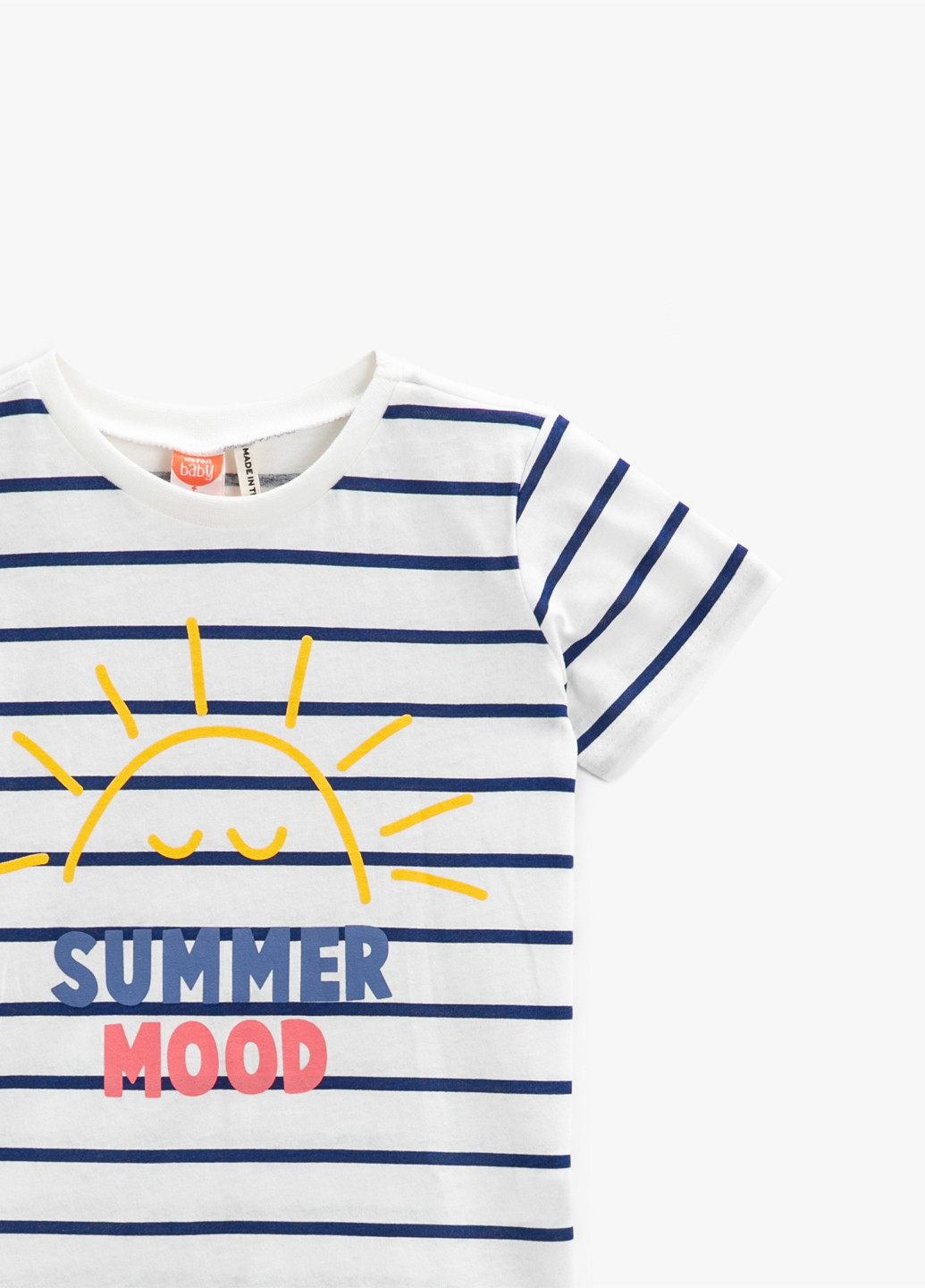 Белая летняя футболка KOTON