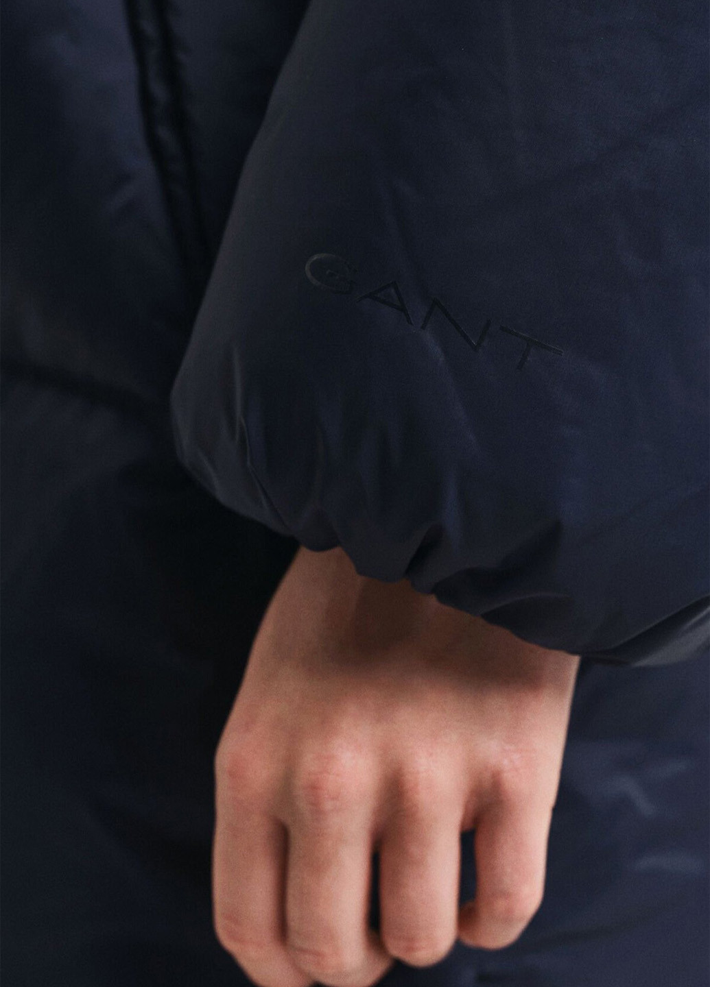 Синий зимний Пуховик Gant