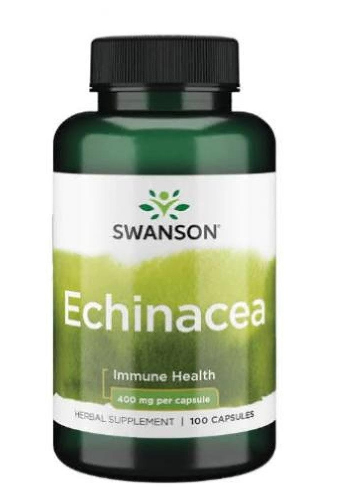 Бустер імунітету Echinacea 400 mg 100 Caps Swanson (232600003)