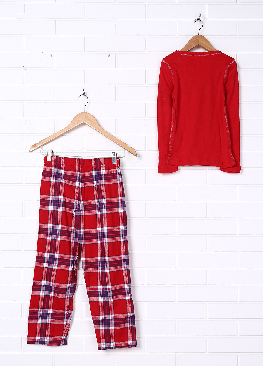 Червона всесезон пижама (брюки, кофта) Cubus