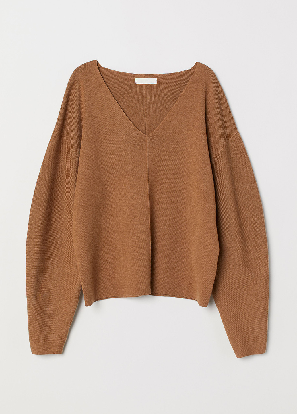 Светло-коричневый демисезонный пуловер пуловер H&M
