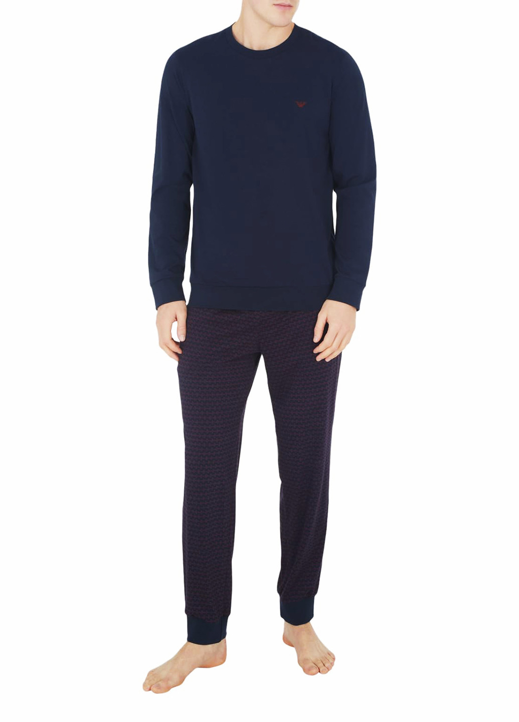 Пижама (лонгслив, брюки) Emporio Armani (300380881)