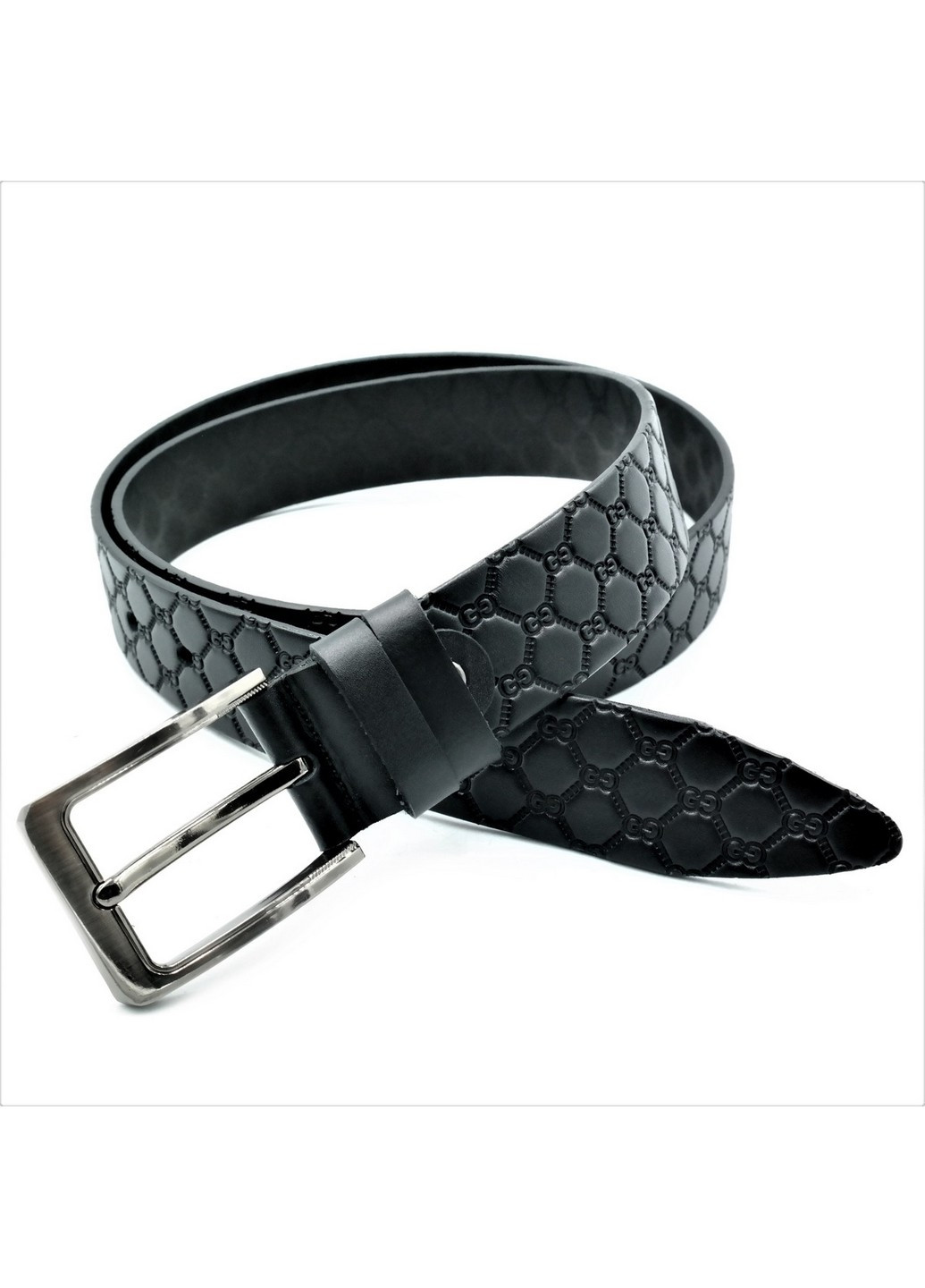 Чоловічий шкіряний ремінь Le-Mon (255405006)