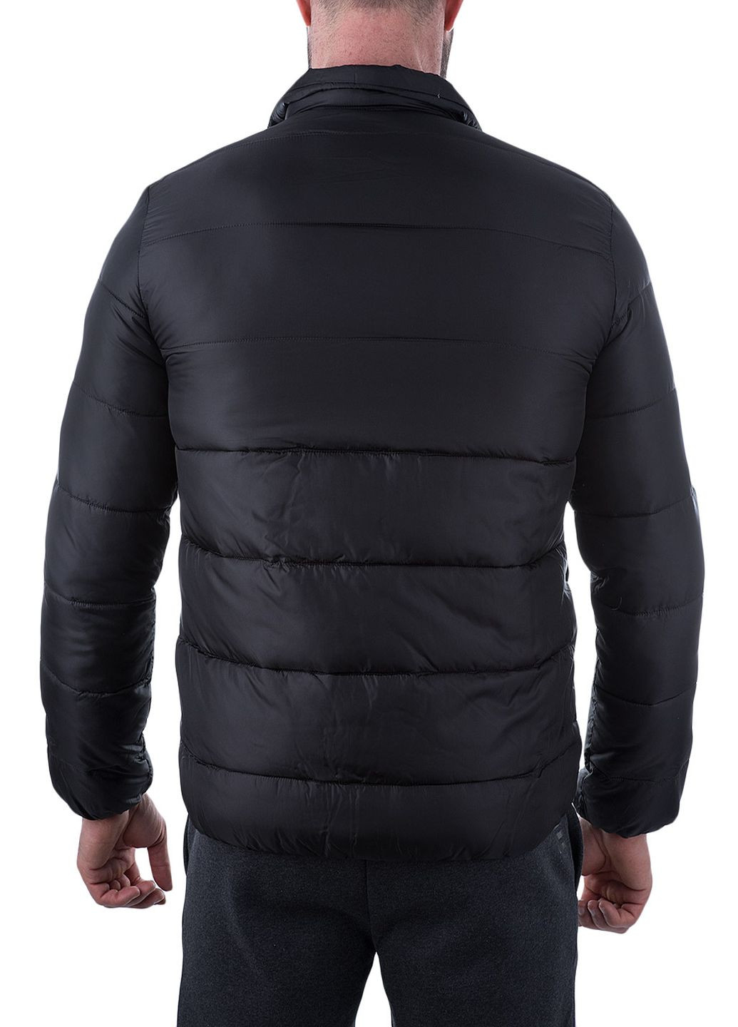 Чорна зимня куртка ARMANI EA7