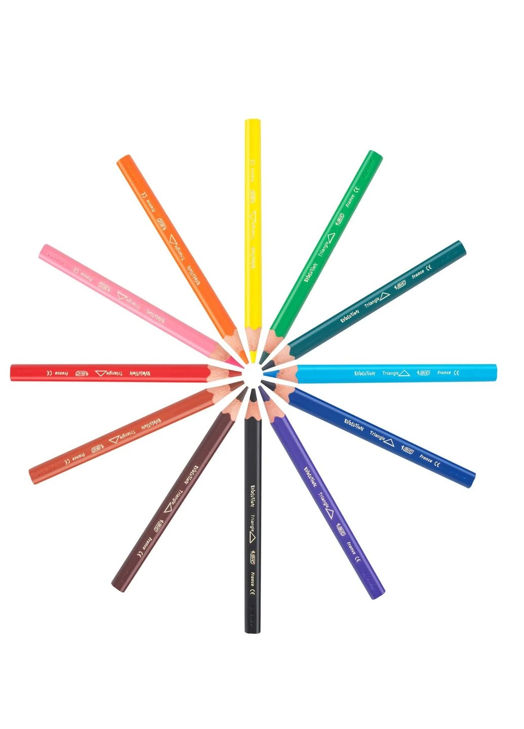 Олівці 12 кольорів Bic (248407811)