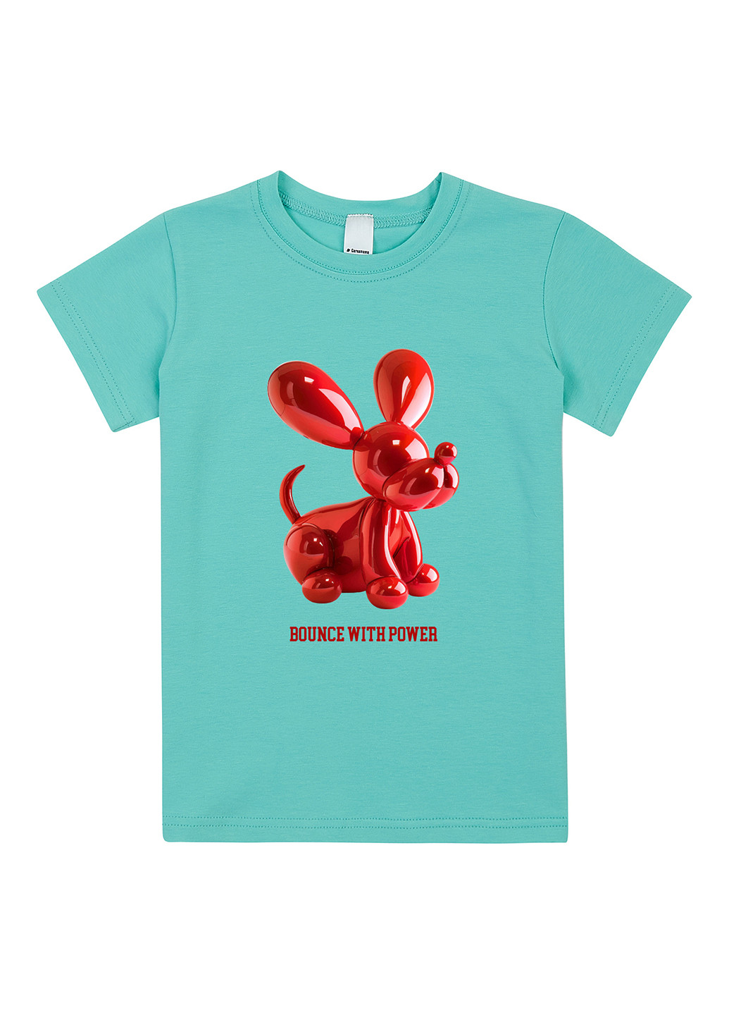 Зеленая летняя футболка Garnamama