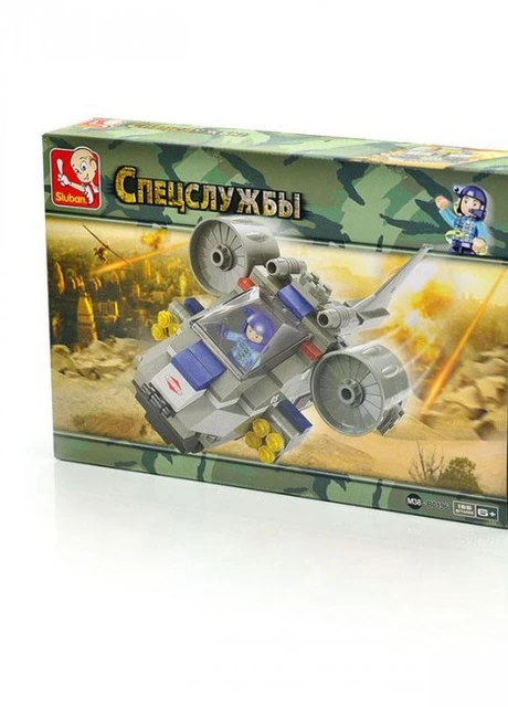 Детский конструктор M38-B0196R Полицейский спецназ, 155 дет Sluban (253827847)