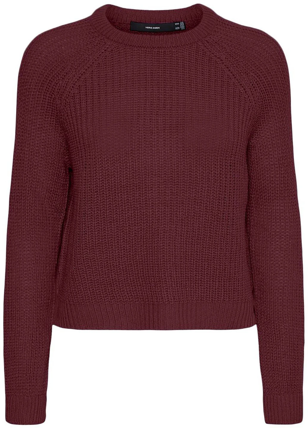 Бордовий демісезонний светр Vero Moda