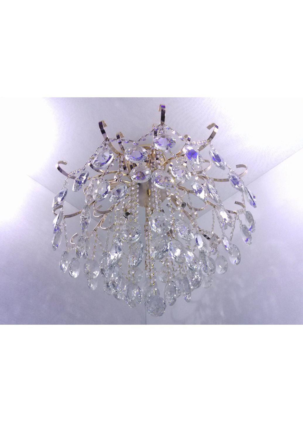 Люстра потолочная хрустальная 90040/6 Золото 60х57х57 см. Sunnysky (253122496)