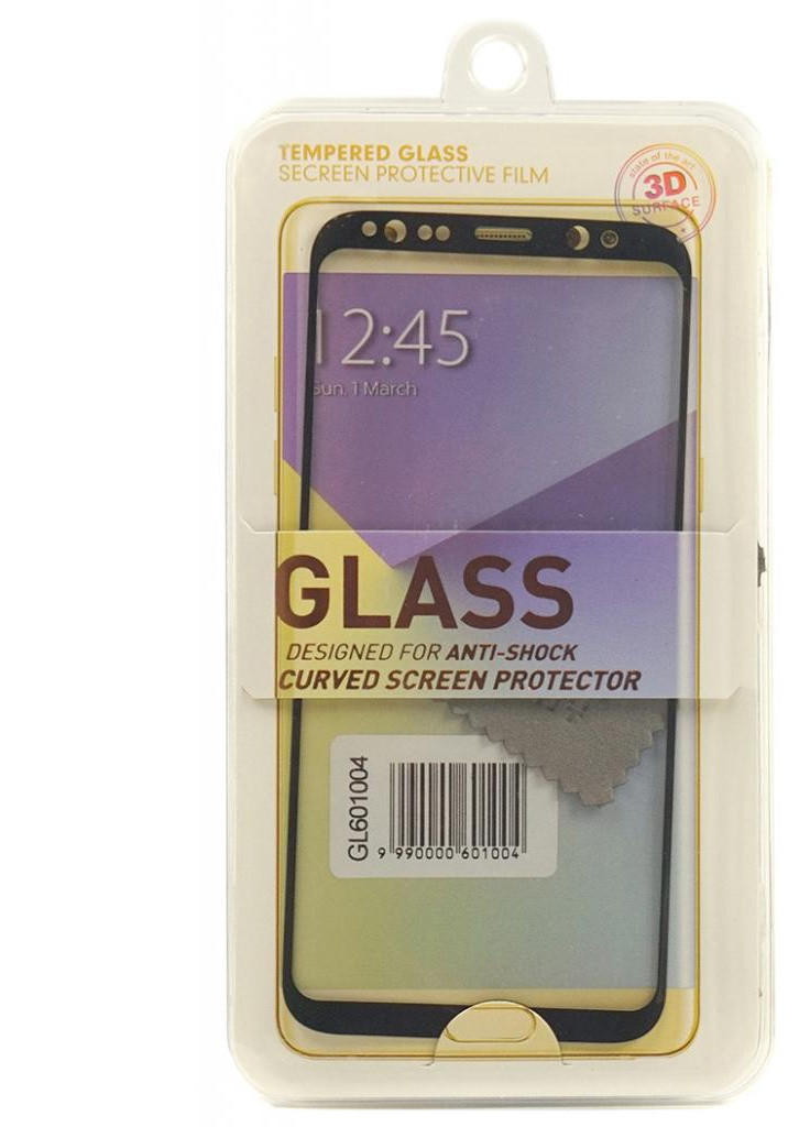 Стекло защитное Samsung S8 Black 3D (GL601004) PowerPlant (203983752)