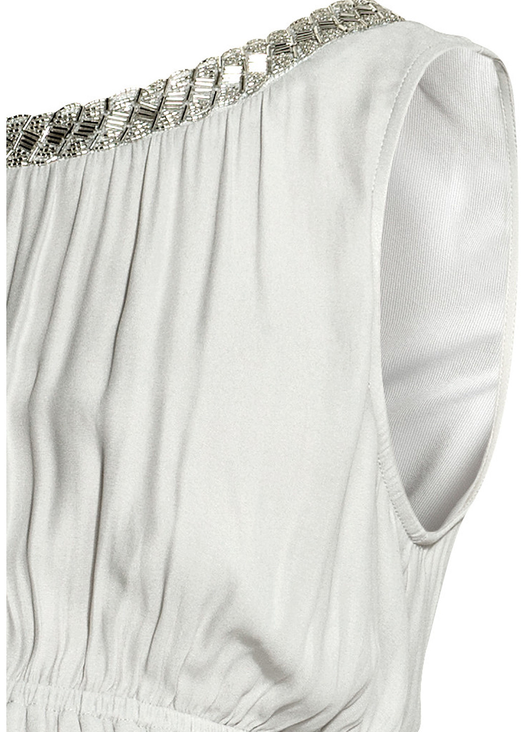 Светло-серое кэжуал платье для беременных H&M