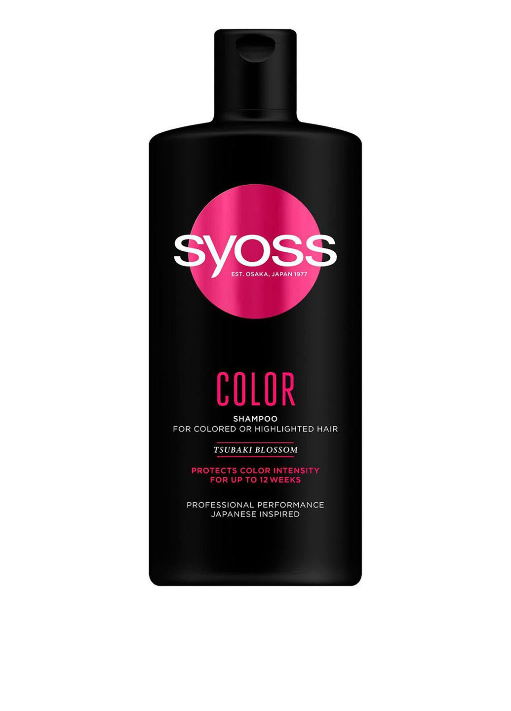 Шампунь Color с Цветком Камелии для окрашенных и тонированных волос, 440 мл Syoss (252264931)