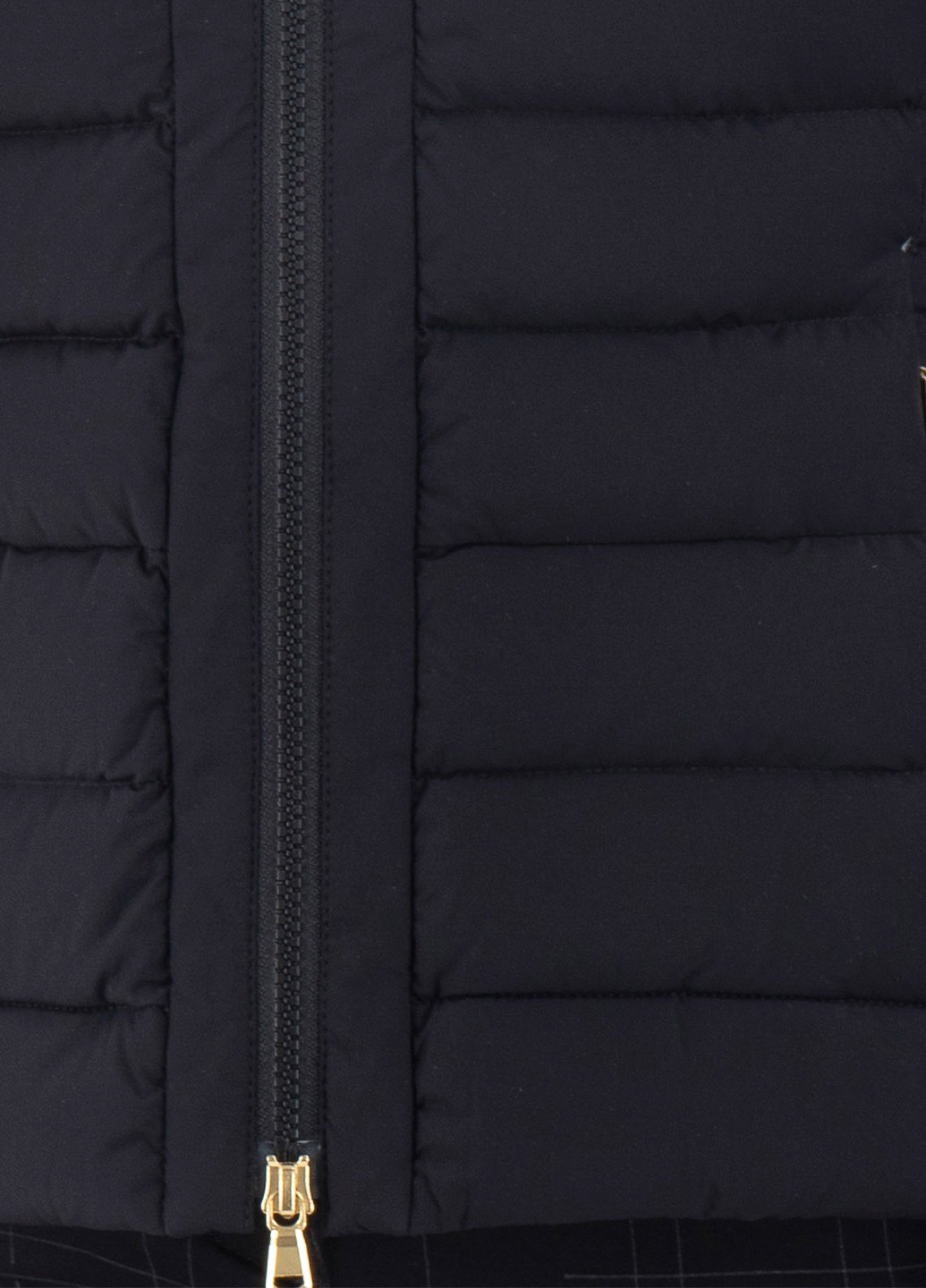 Чорний демісезонний Пуховик Geospirit