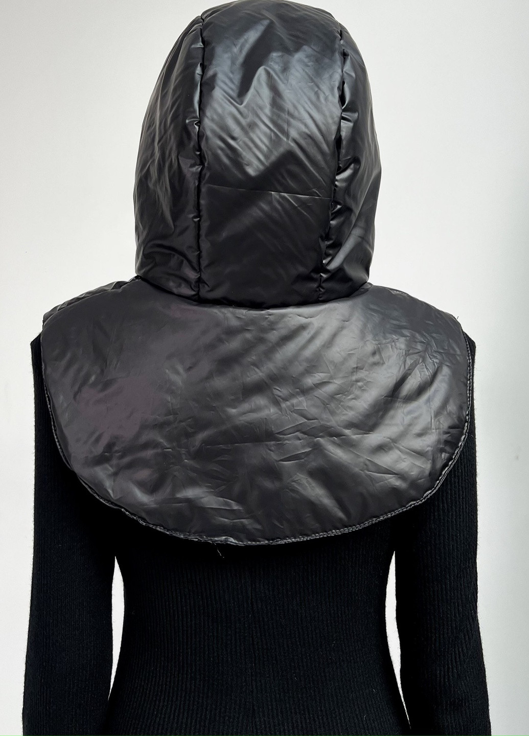 Зимовий капор чорний Jadone Fashion (255722722)