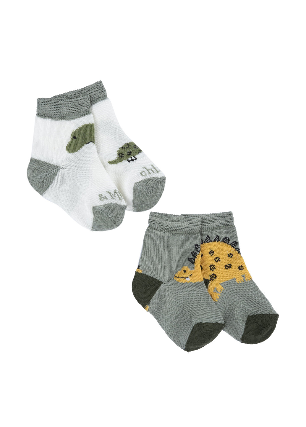 Комбіновані шкарпетки (2 пари) Chicco динозаври демісезон (334277000)