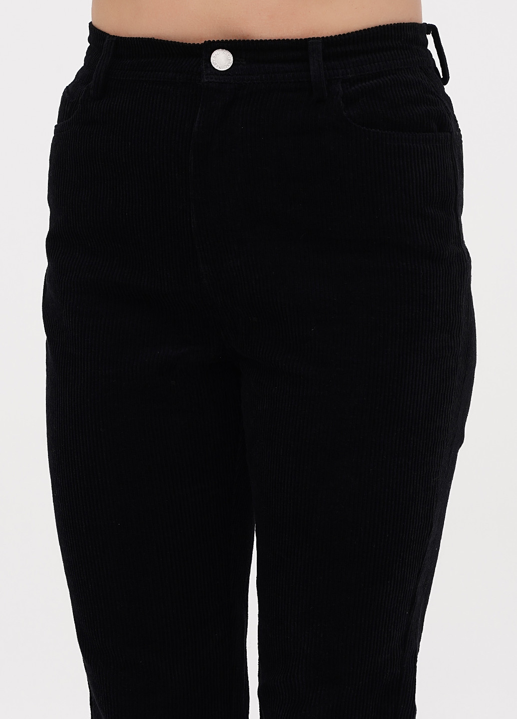 Черные кэжуал демисезонные прямые брюки Nasty Gal