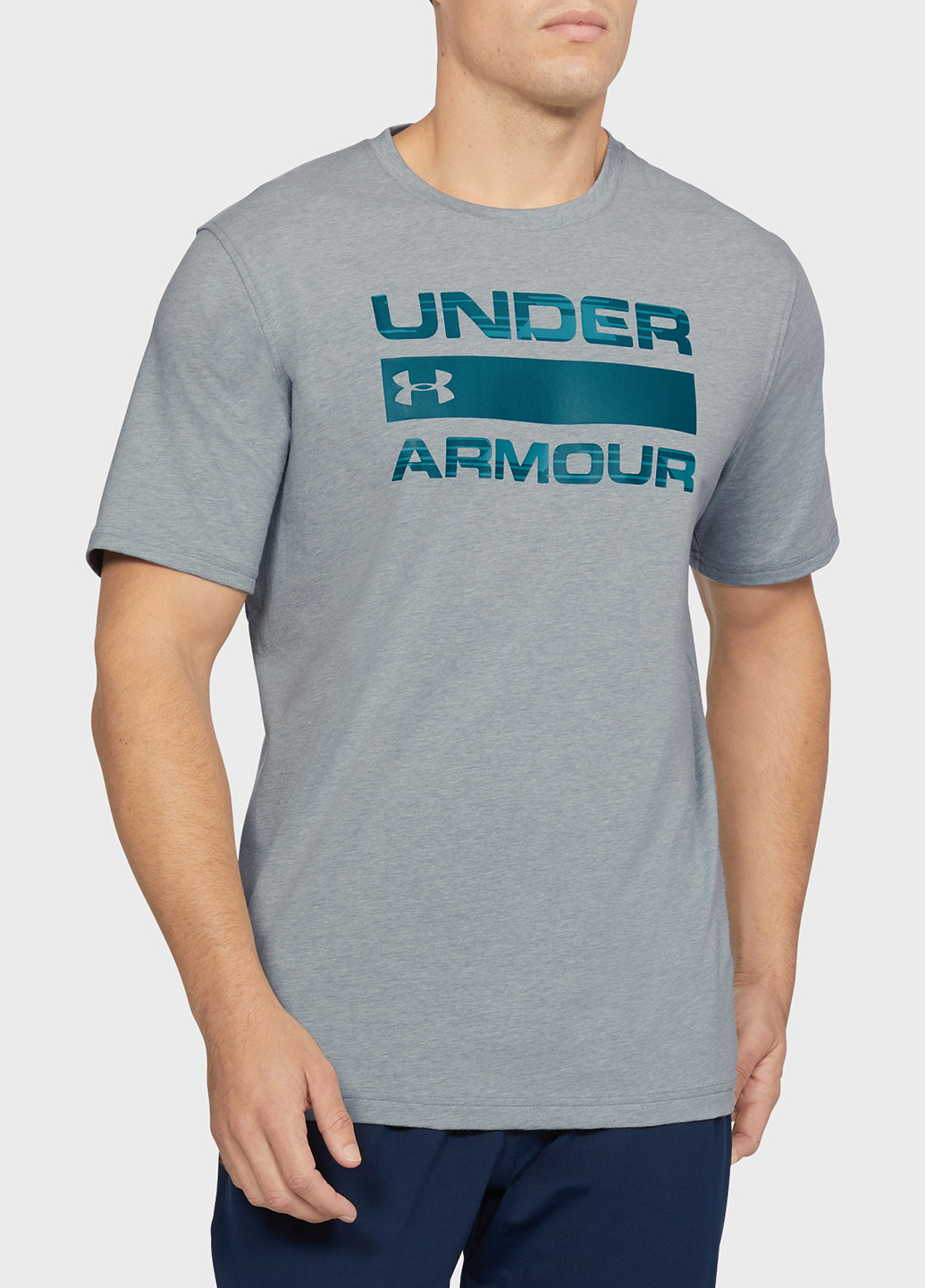 Сіра футболка Under Armour