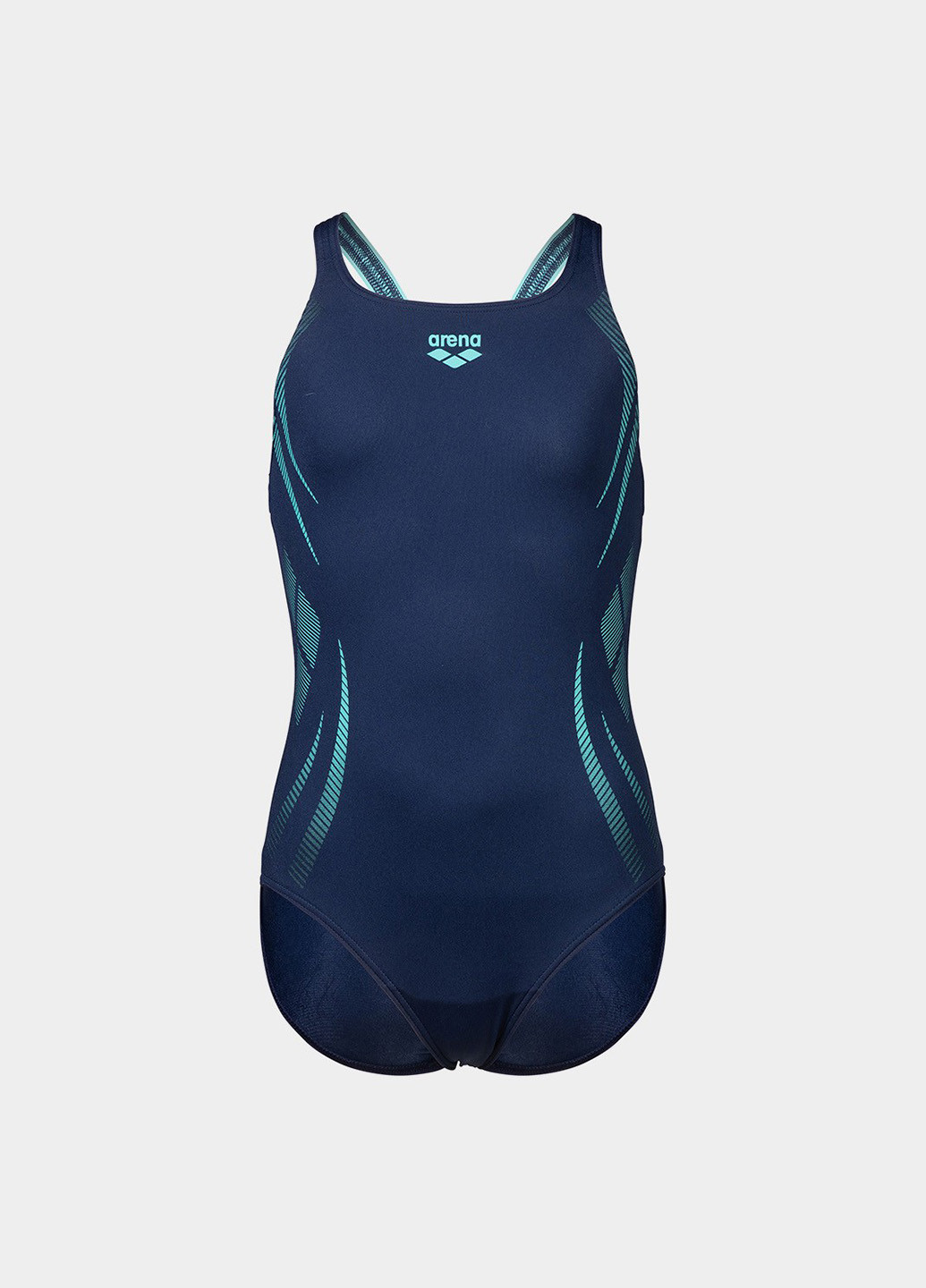Темно-синий летний купальник слитный, танк Arena POSEIDONIA SWIMSUIT SWIM PRO B