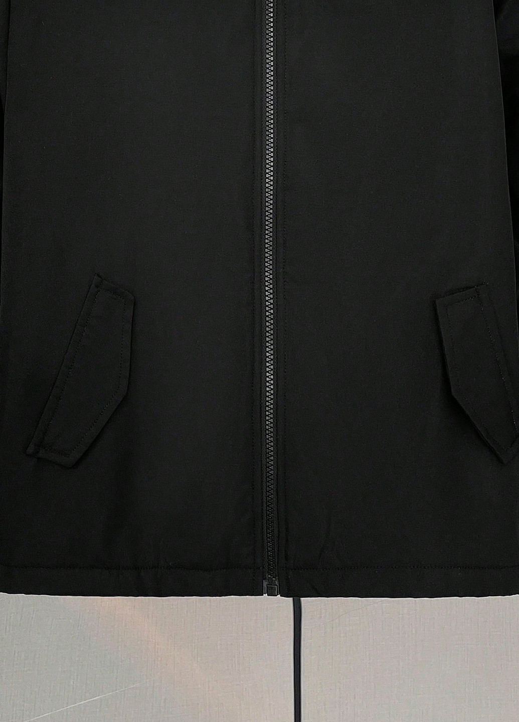 Чорна зимня куртка SHEIN