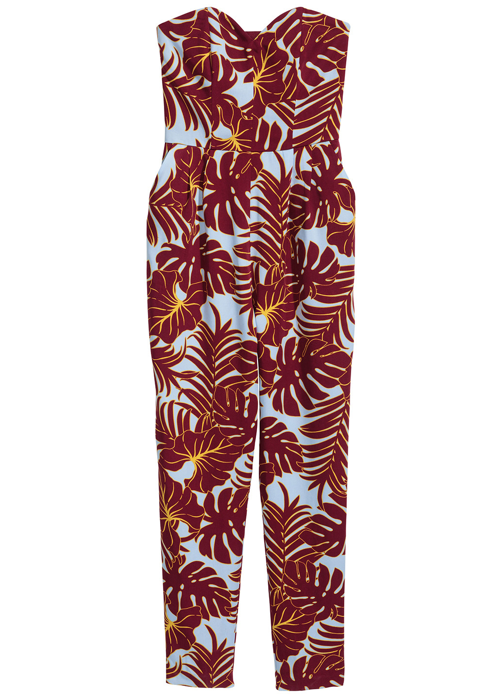 Комбинезон H&M комбинезон-брюки комбинированный вечерний лиоцелл