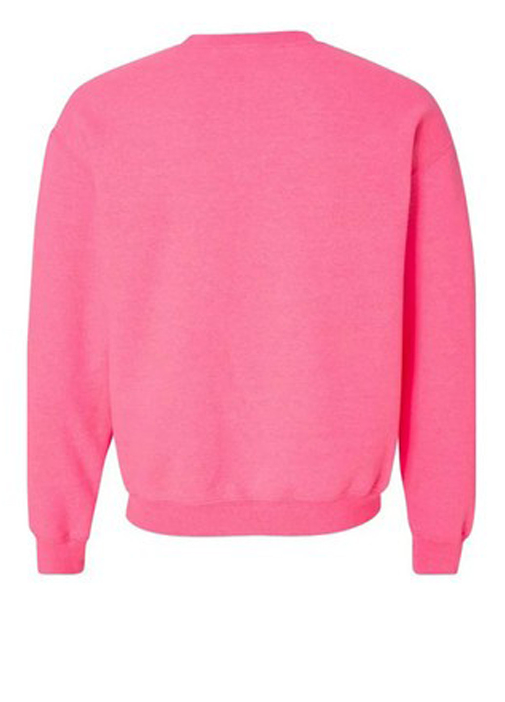 Рожевий світшот Gildan однотонний без декору (361960166)