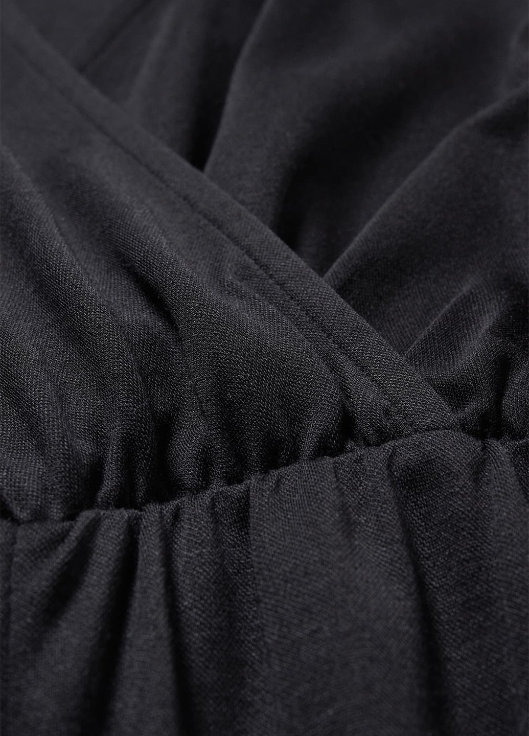 Комбинезон C&A комбинезон-брюки однотонный чёрный кэжуал модал