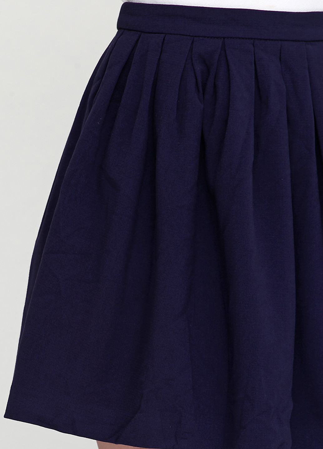 Темно-синяя кэжуал однотонная юбка Monki мини