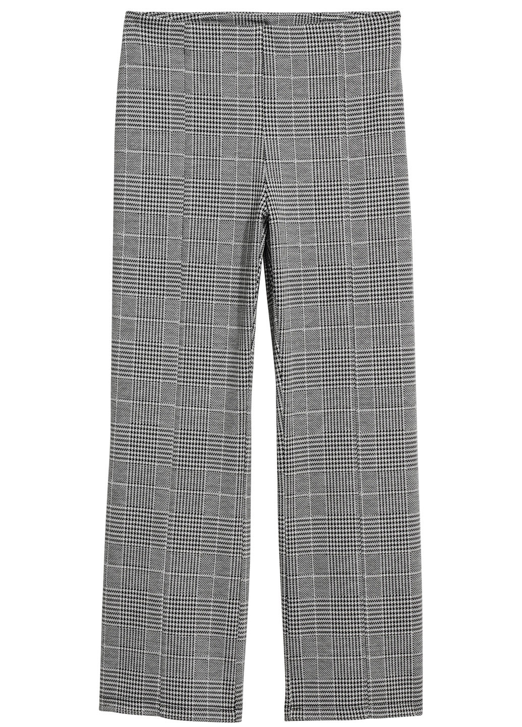 Комбинированные кэжуал демисезонные брюки H&M