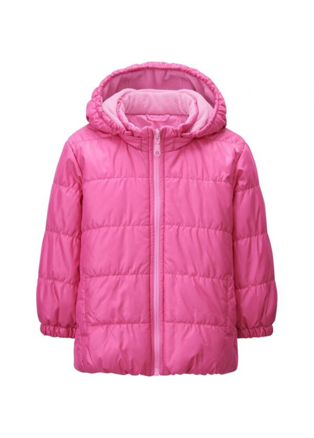 Рожева зимня куртка Uniqlo