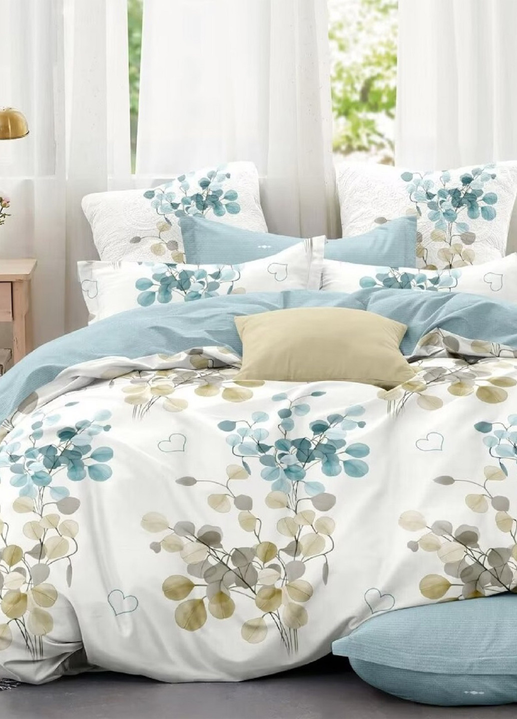 КПБ Евро Lounge 200*230 Aquarelle Soho (317244632)