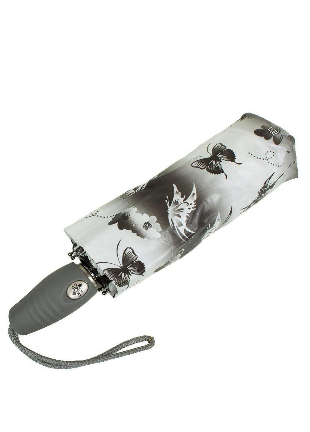 Сіра складний парасолька повний автомат 100 см Zest (197762034)