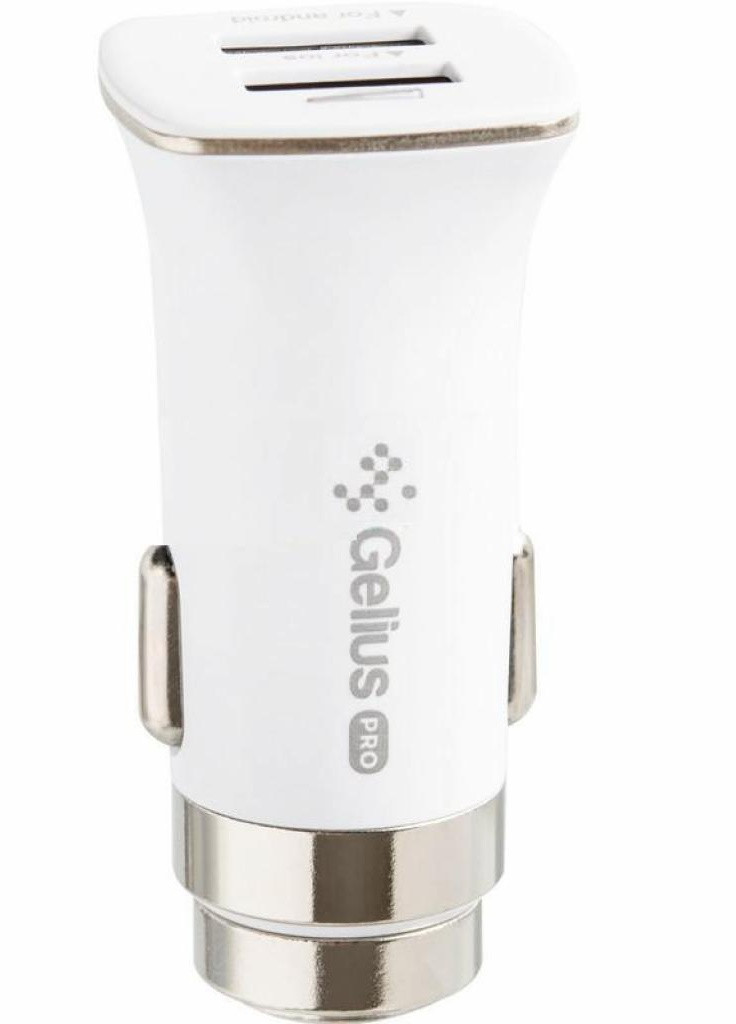 Зарядное устройство Pro Apollo GP-CC01 2USB 3.1A + Cable MicroUSB White (71434) Gelius (216637940)