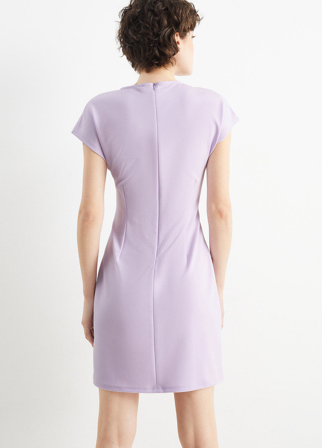 Бузкова кежуал сукня футляр C&A однотонна