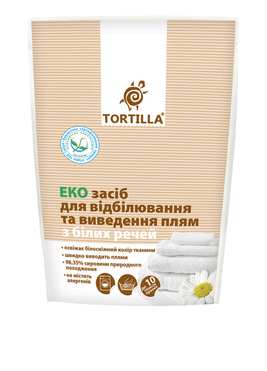 Еко засіб для відбілювання та виведення плям з білих речей, 200 г Tortilla (89733313)