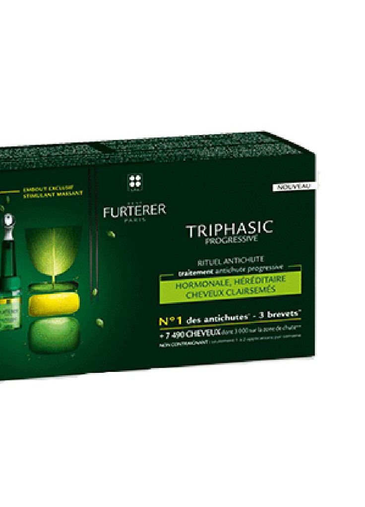 Triphasic progressive Комплекс против выпадения волос 8Х5,5 мл Rene Furterer (254540384)