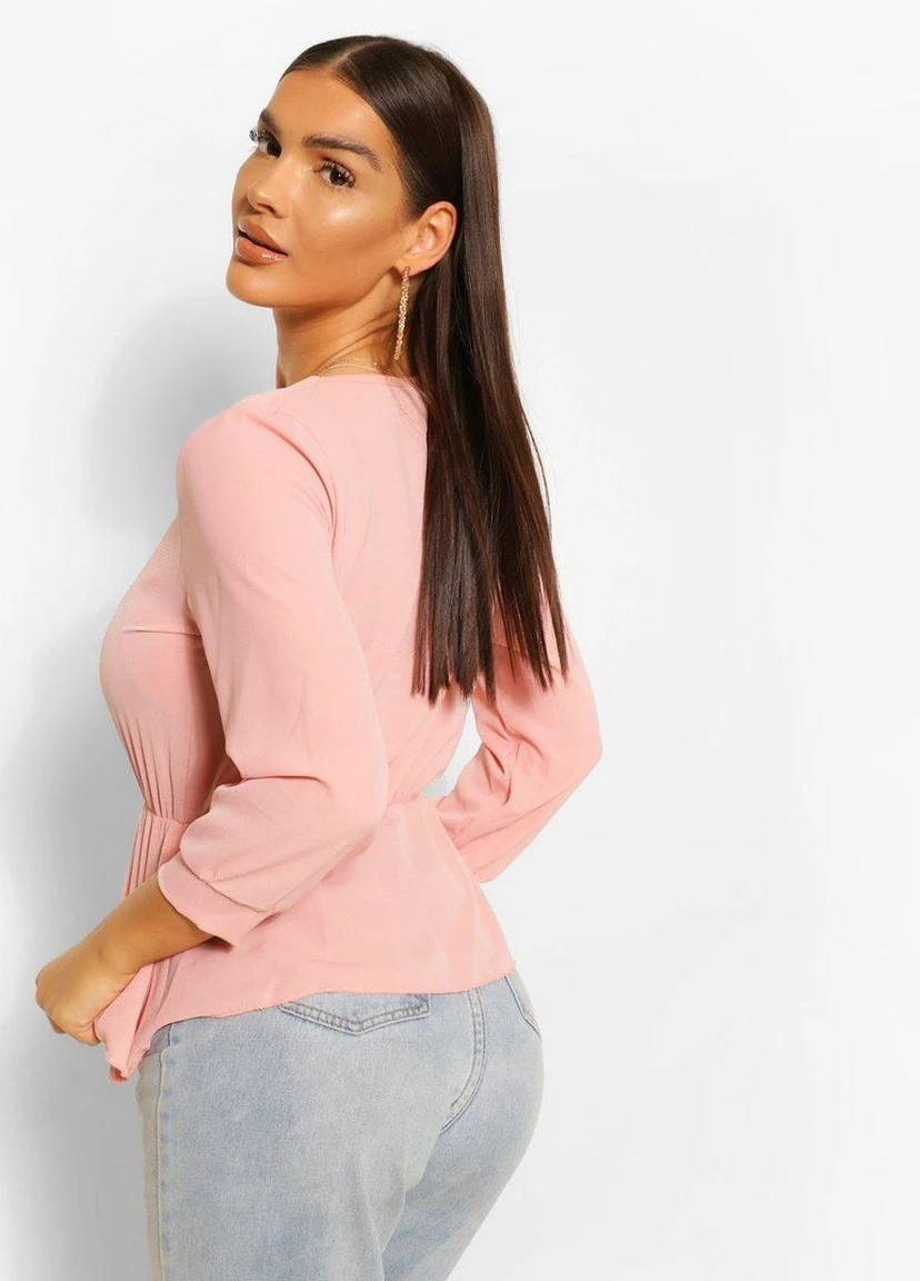 Рожева блуза Boohoo