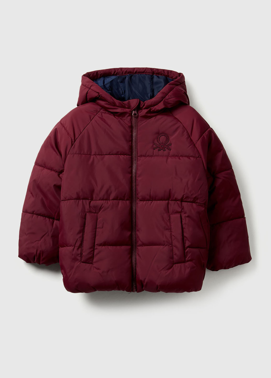 Бордова демісезонна куртка United Colors of Benetton