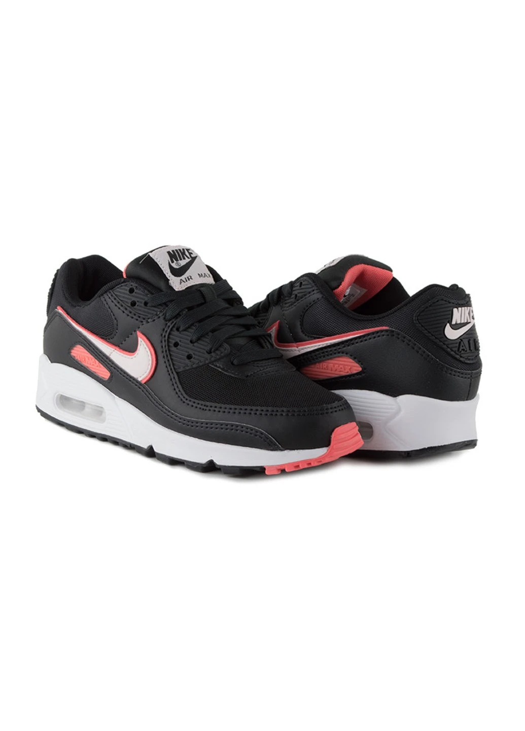 Кроссовки W AIR MAX 90 Nike чёрные демисезоны (253654566)