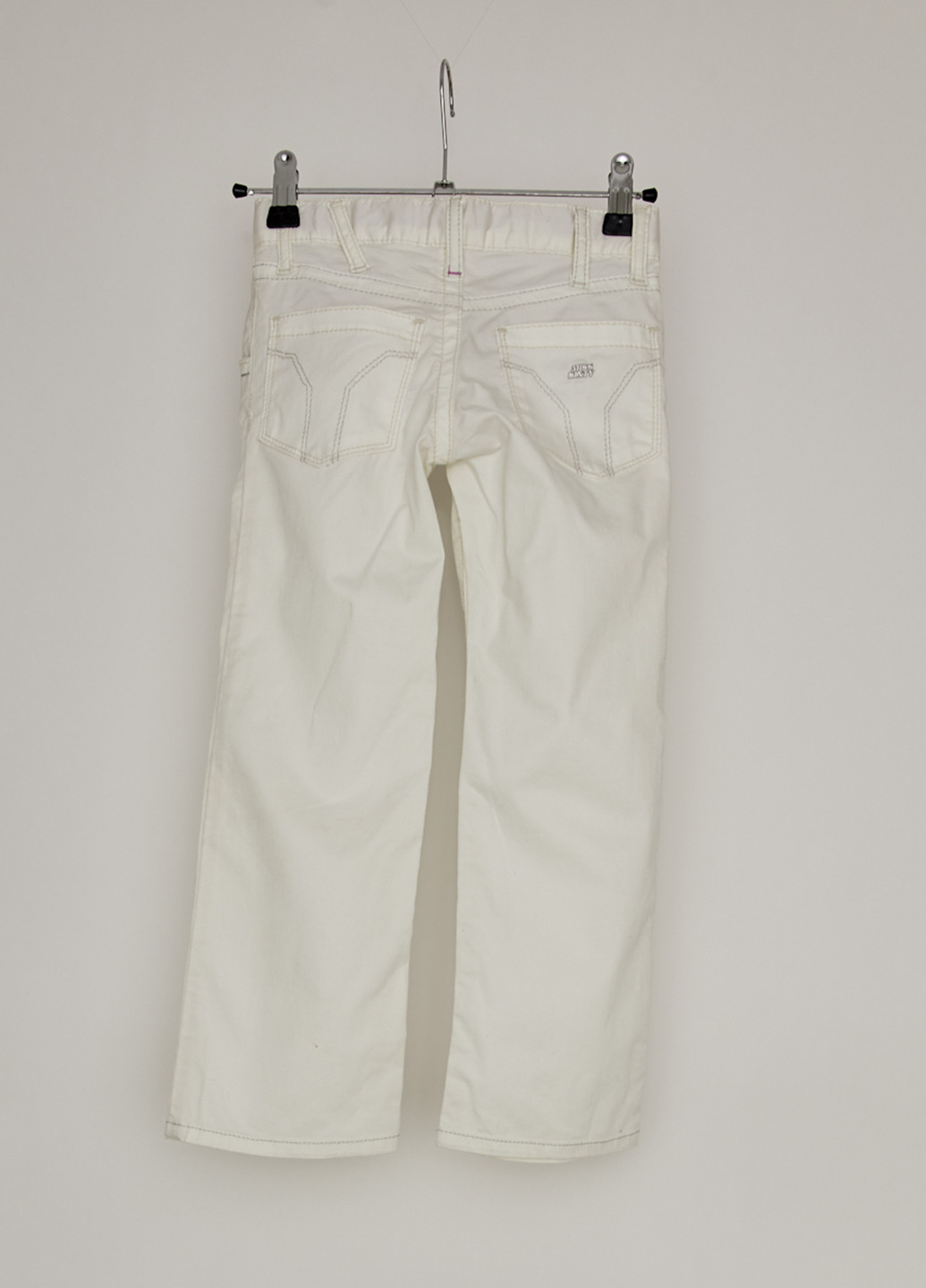 Белые кэжуал летние прямые брюки Miss Sixty