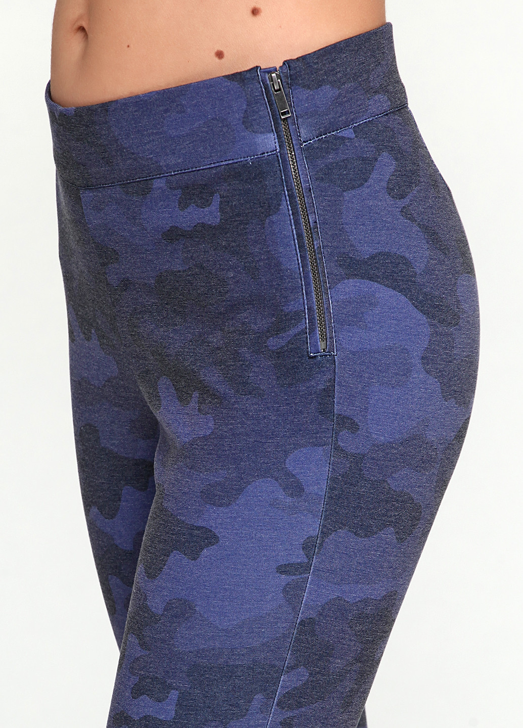Синие кэжуал демисезонные зауженные брюки Gap