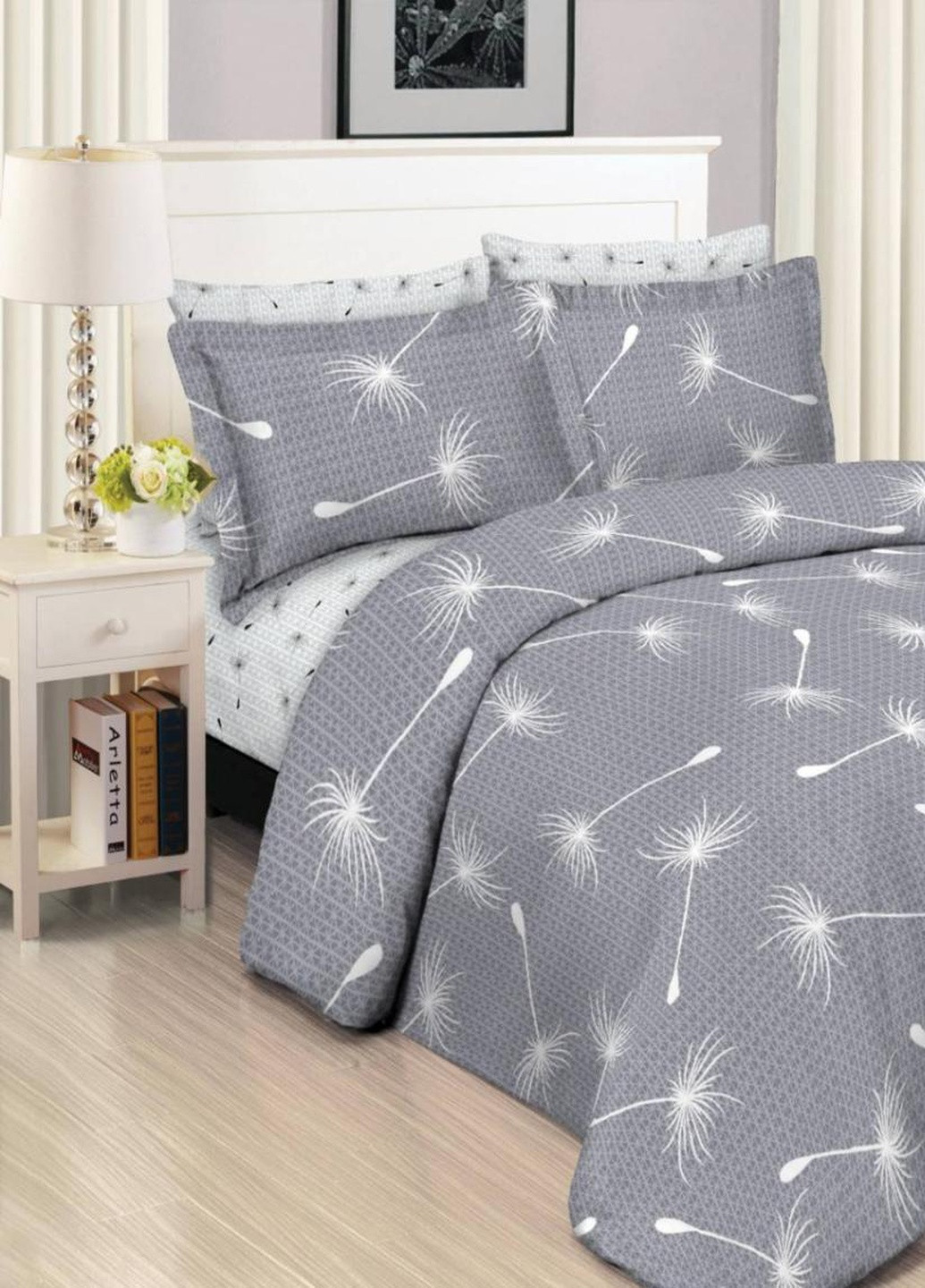 Постельное белье полуторное ранфорс Пакистан W2070S Woodbury's Ранфорс (254761119)