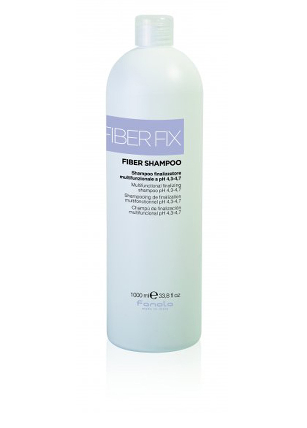 Мультифункциональный закрепляющий шампунь Fiberfix Fiber Shampoo 1000 мл Fanola (83216895)