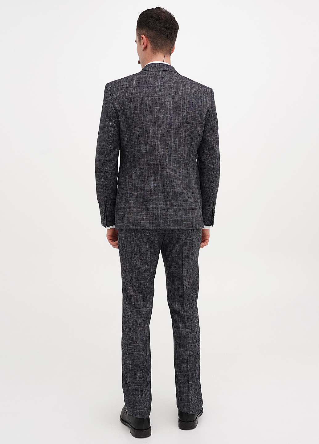 Сірий демісезонний костюм (піджак, штани) брючний Federico Cavallini