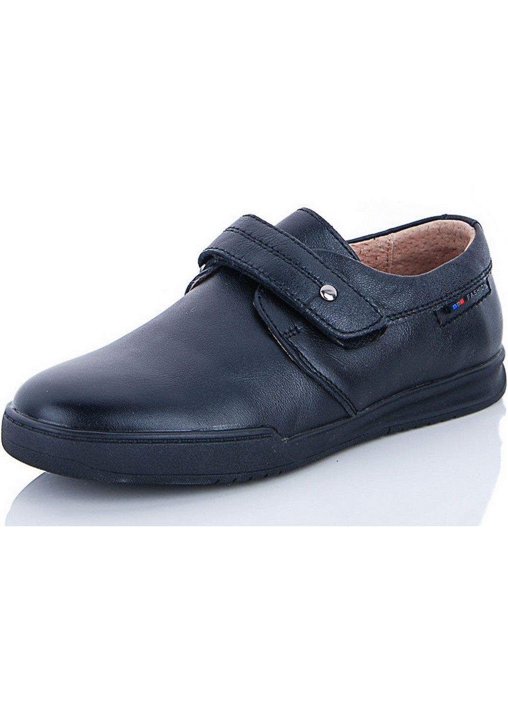 Черные кожаные туфли c1675-2 41 черный KangFu